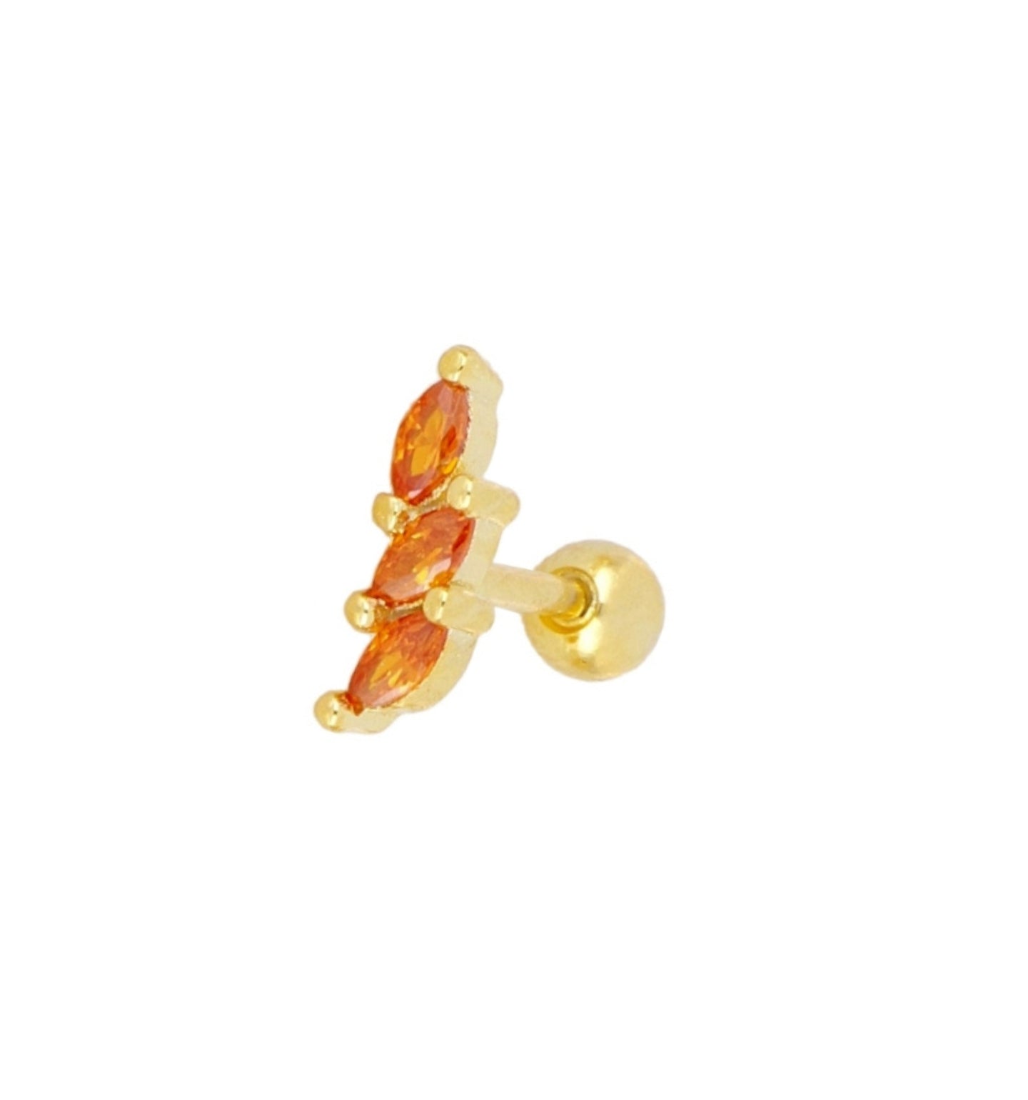 Piercing Luxe Orange Gold