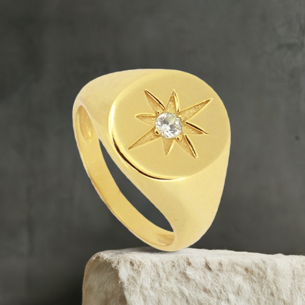 Alma Gold Ring