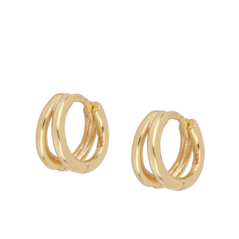 Pendientes Silhouette M Gold