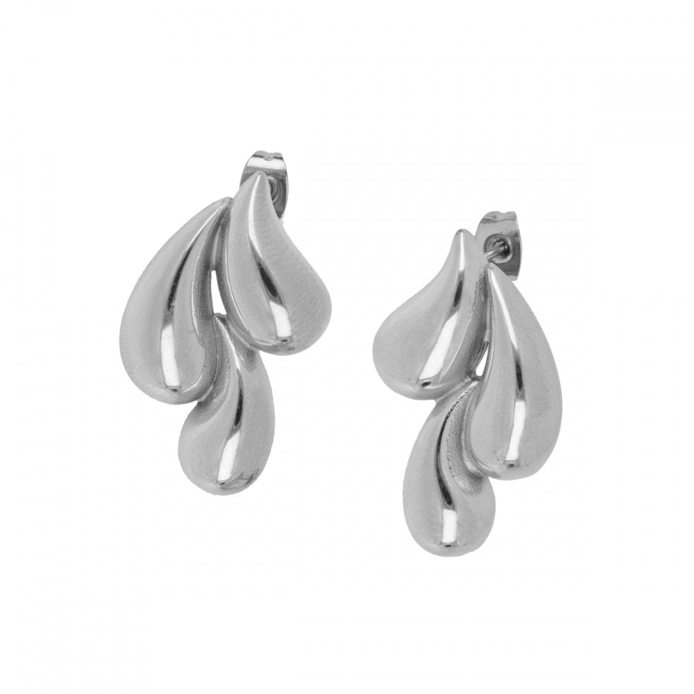 Cascade Silver Earrings