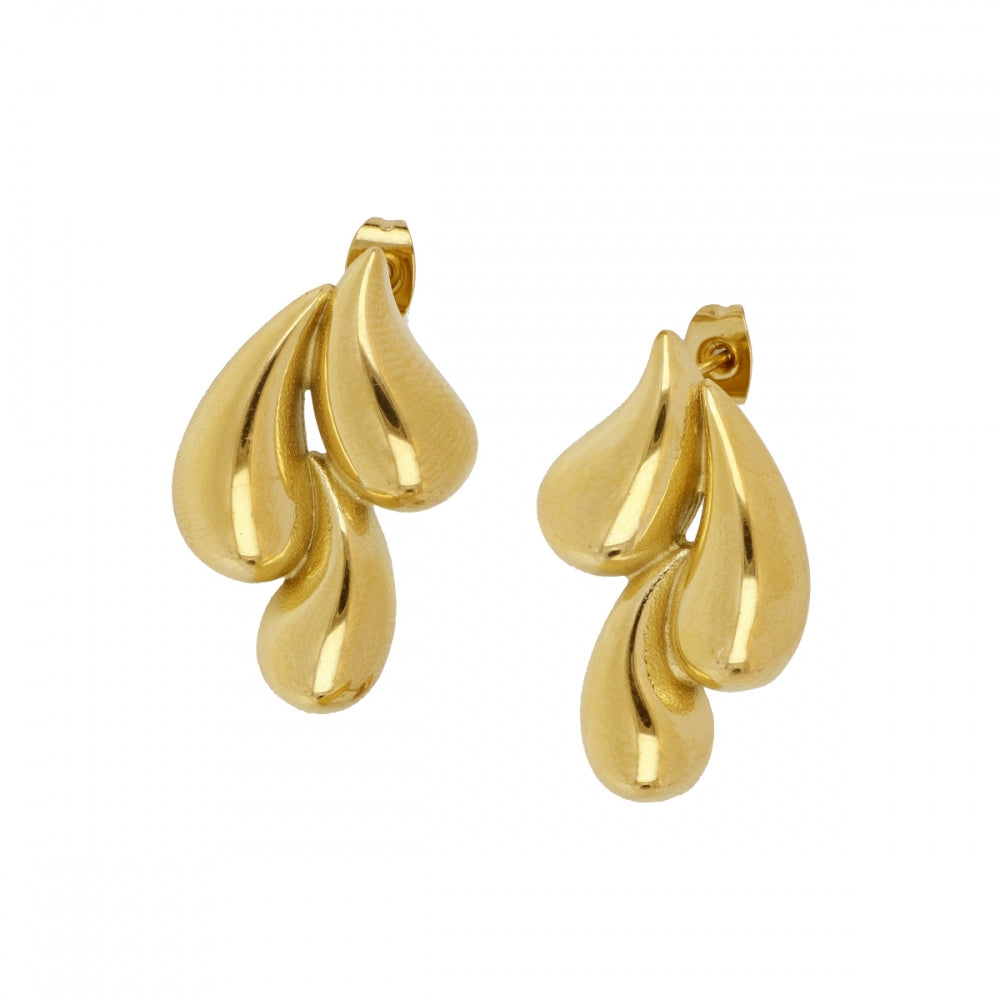 Cascade Gold Earrings