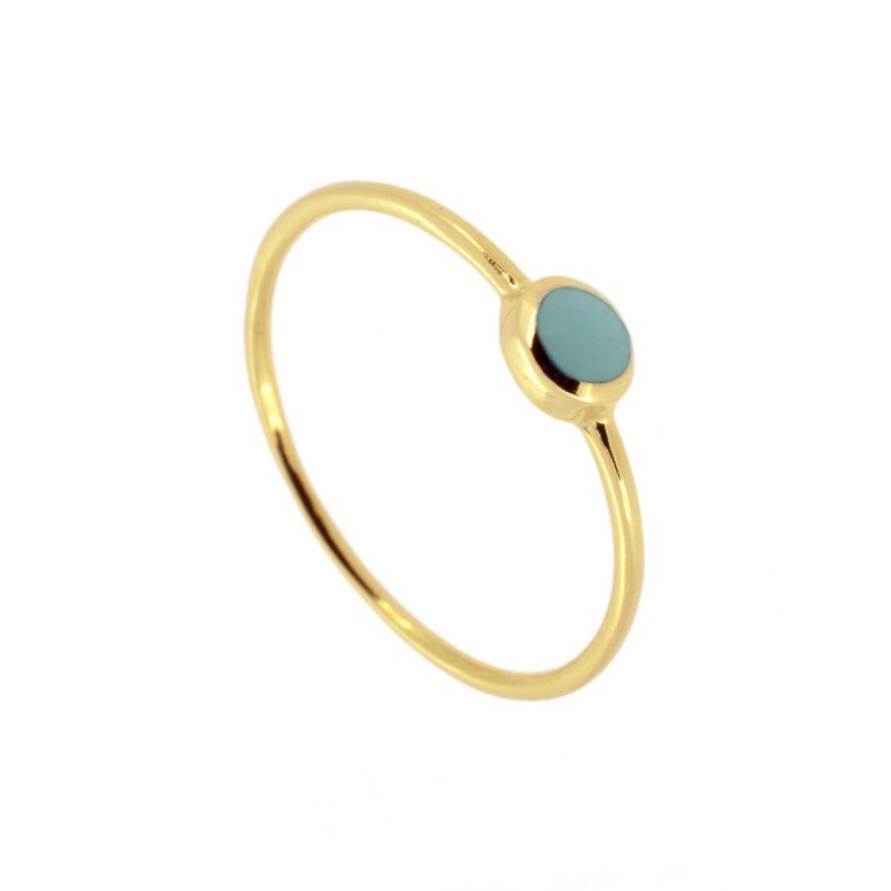 Anillo Creus Gold Blue