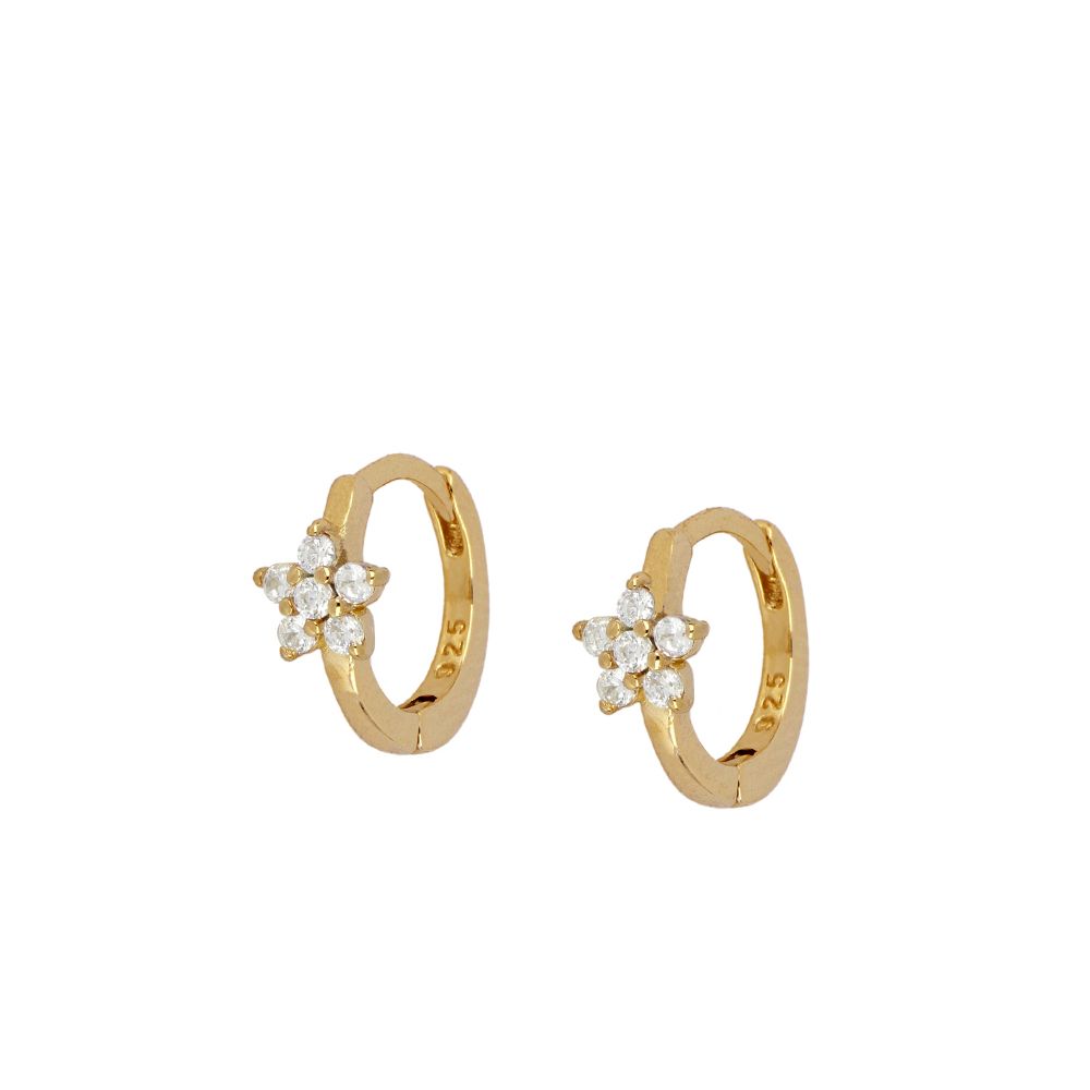 Selina Gold Hoop Earrings