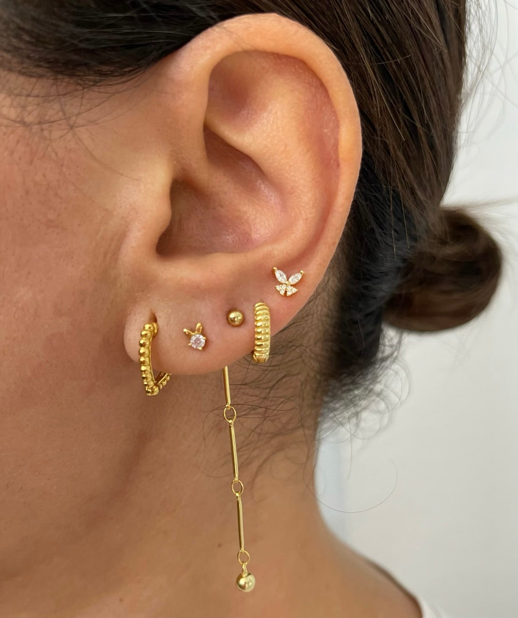 Badin Gold Earrings