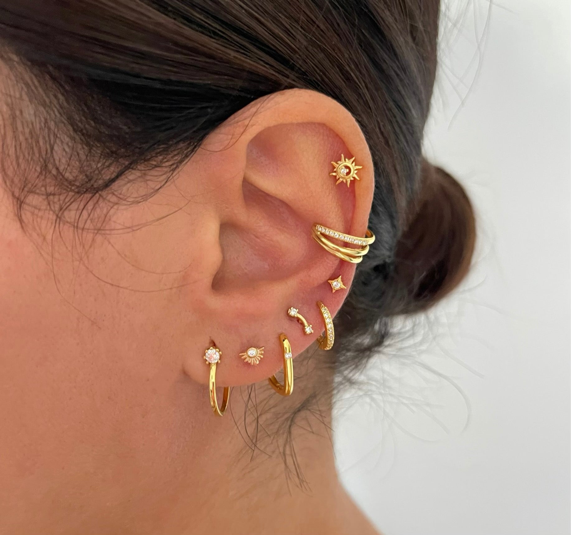 Doria Gold Earrings