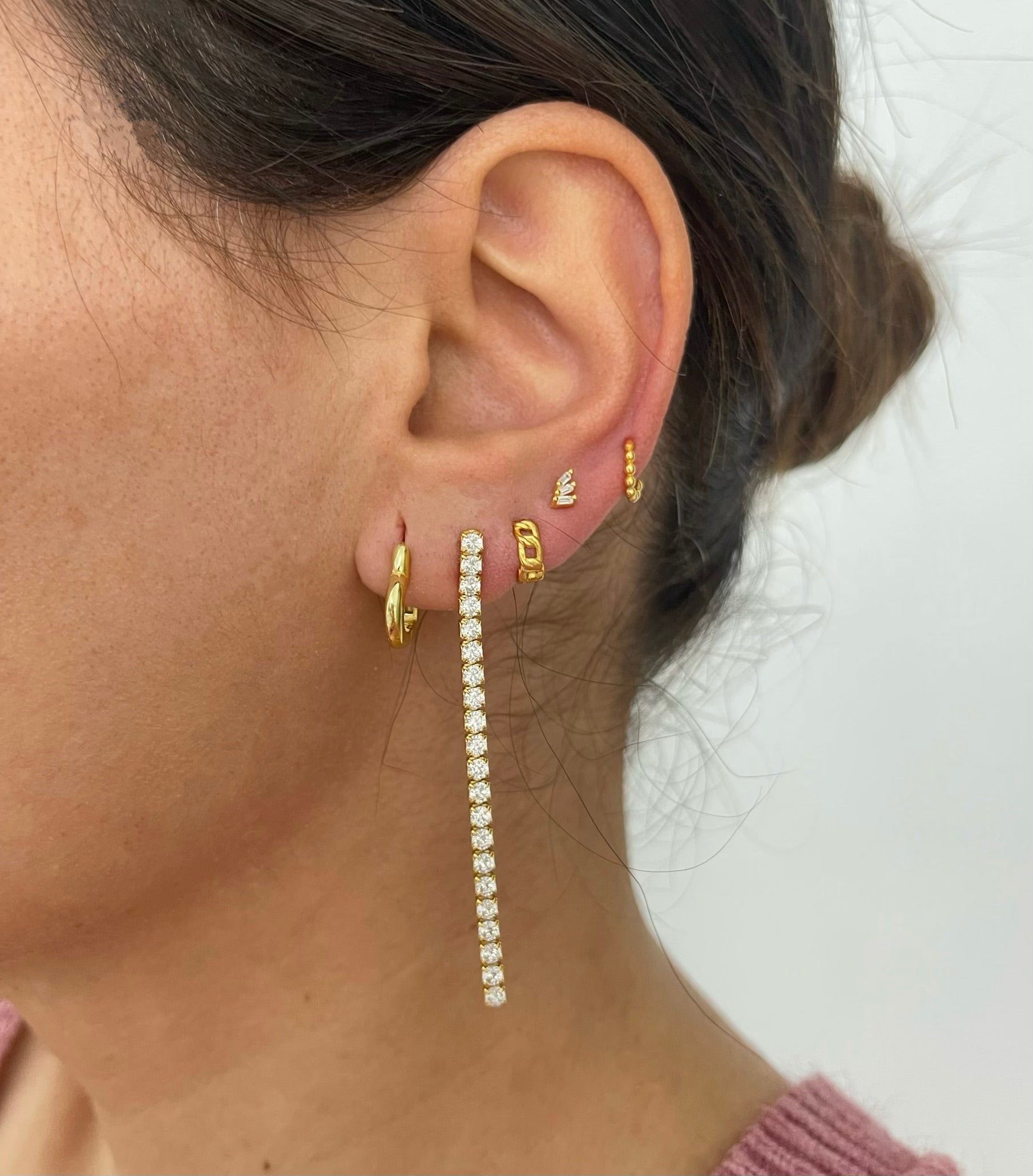 Valentine Gold Earrings