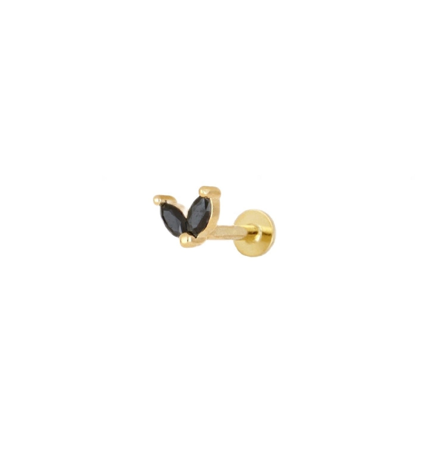 Piercing Bombai Black Gold