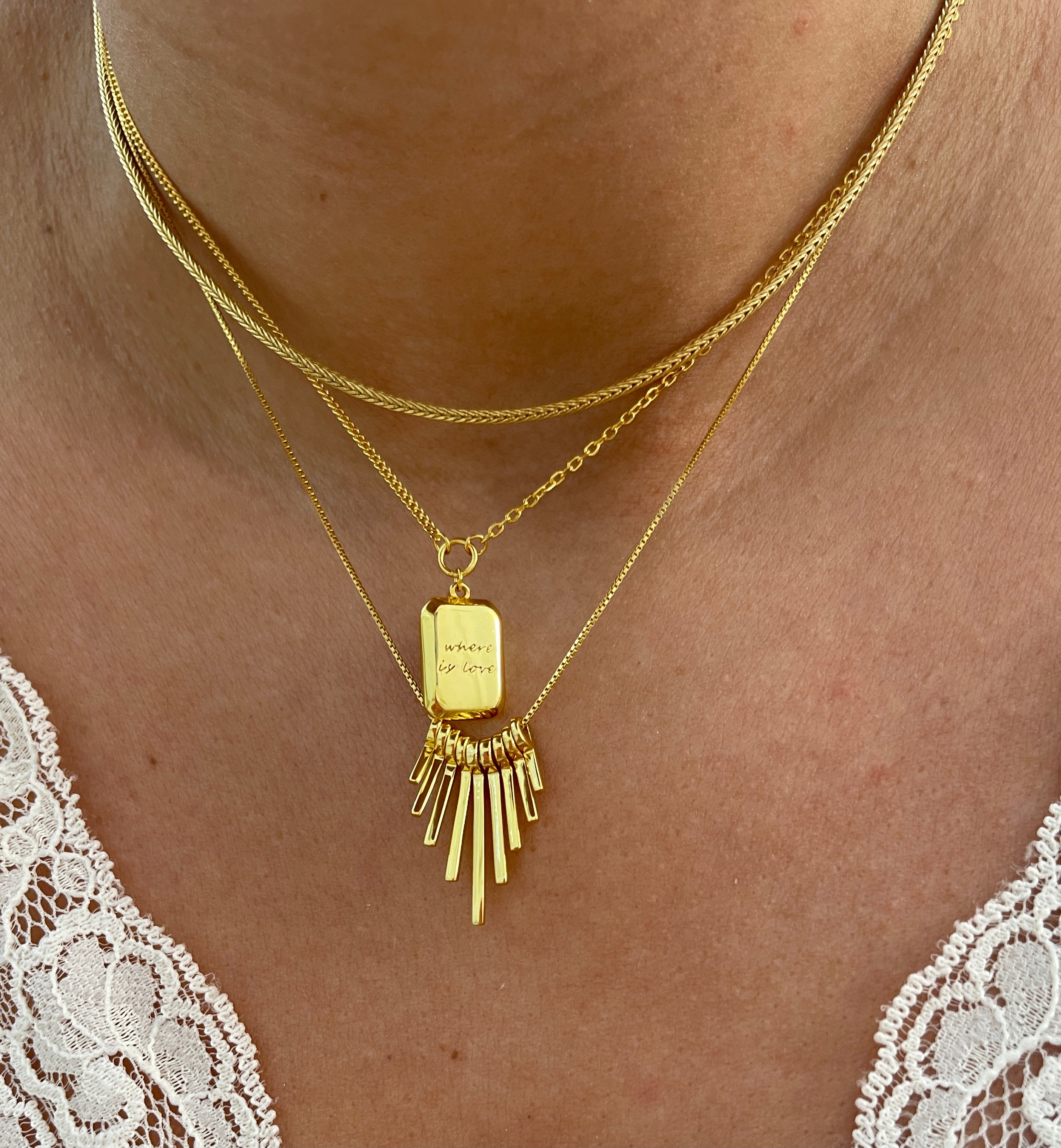 Trial Gold Necklace