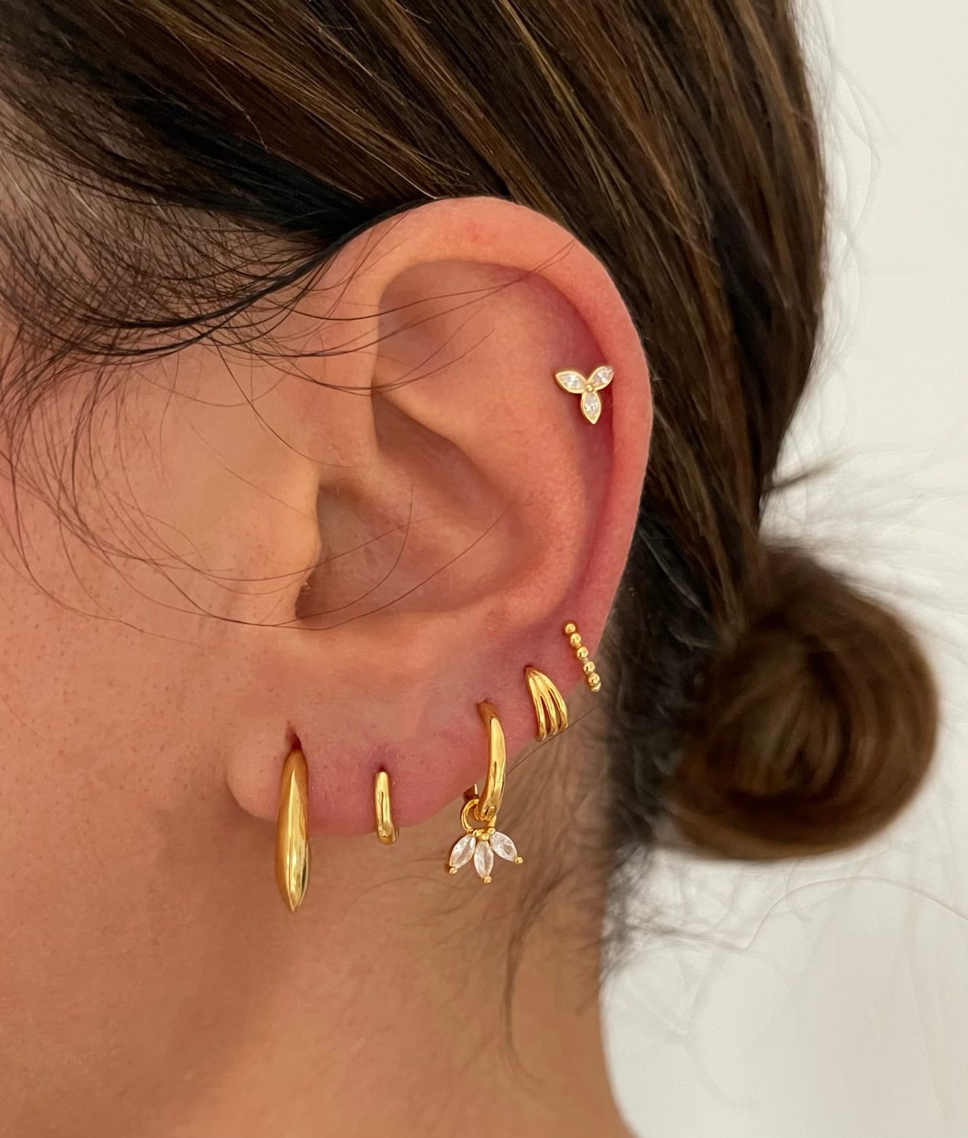 Duran Gold Earrings