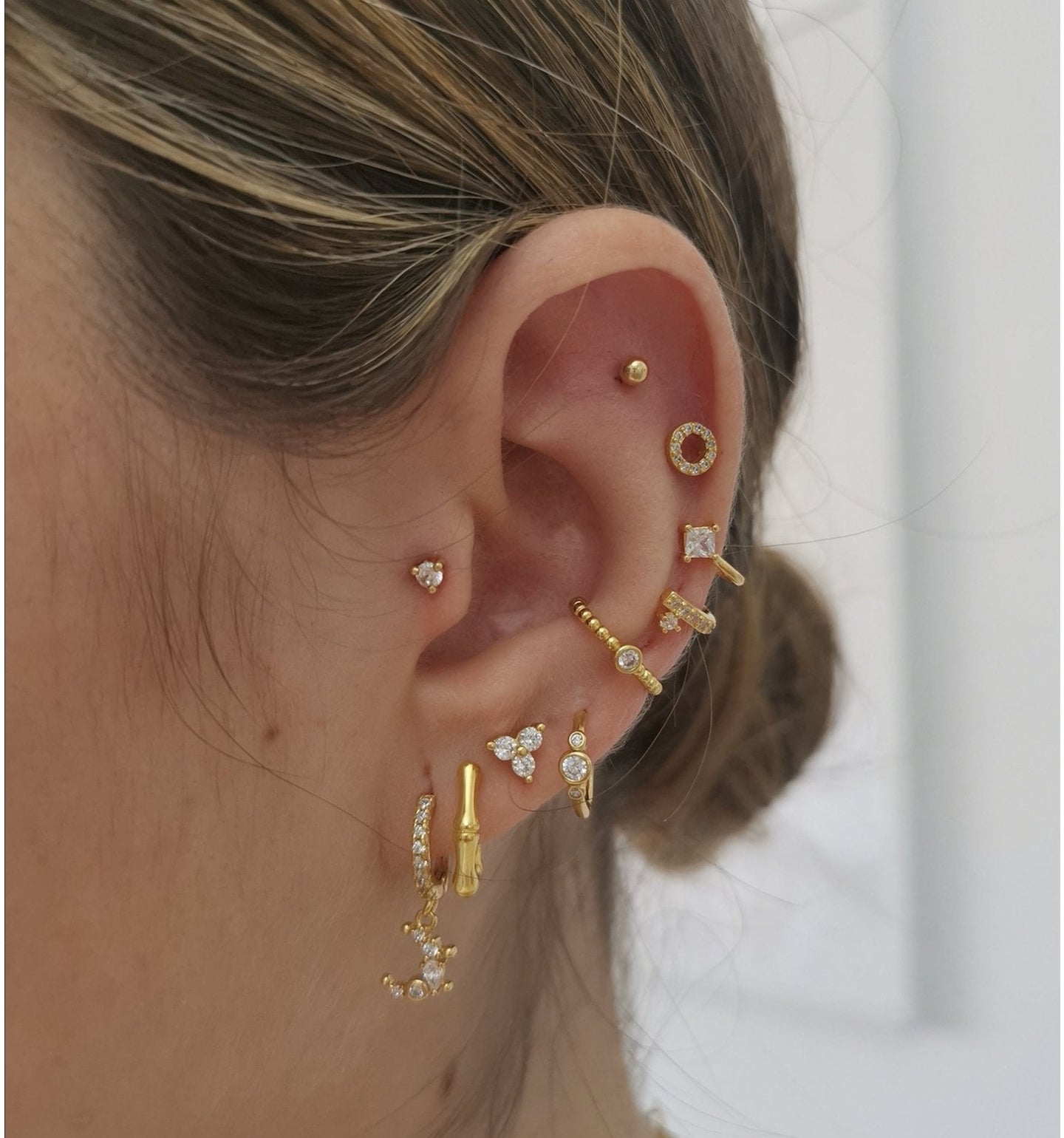 Gold Anel Piercing 