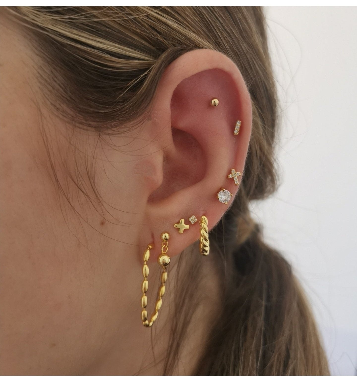 Point Anne Silver Piercing