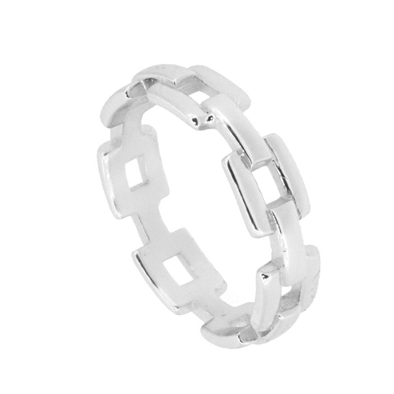 Chain Silver Ring