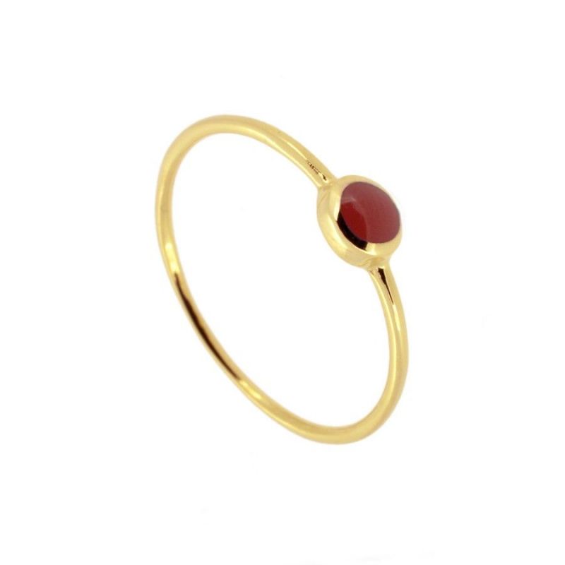 Serenity Red Gold Ring