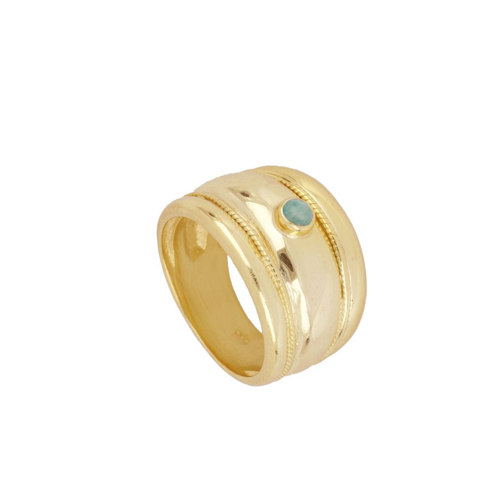 Turquoise Gold Elite Ring