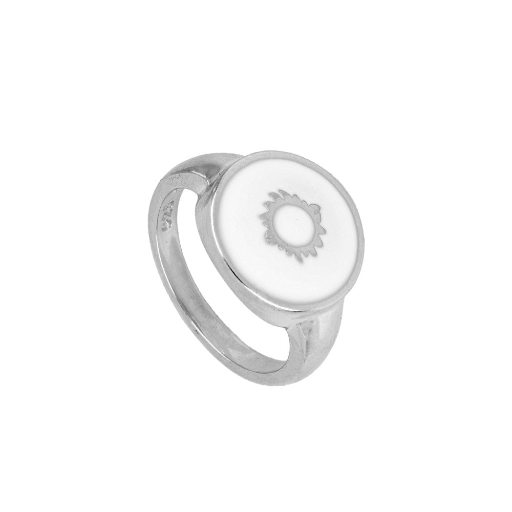 Summer Sun Silver Ring