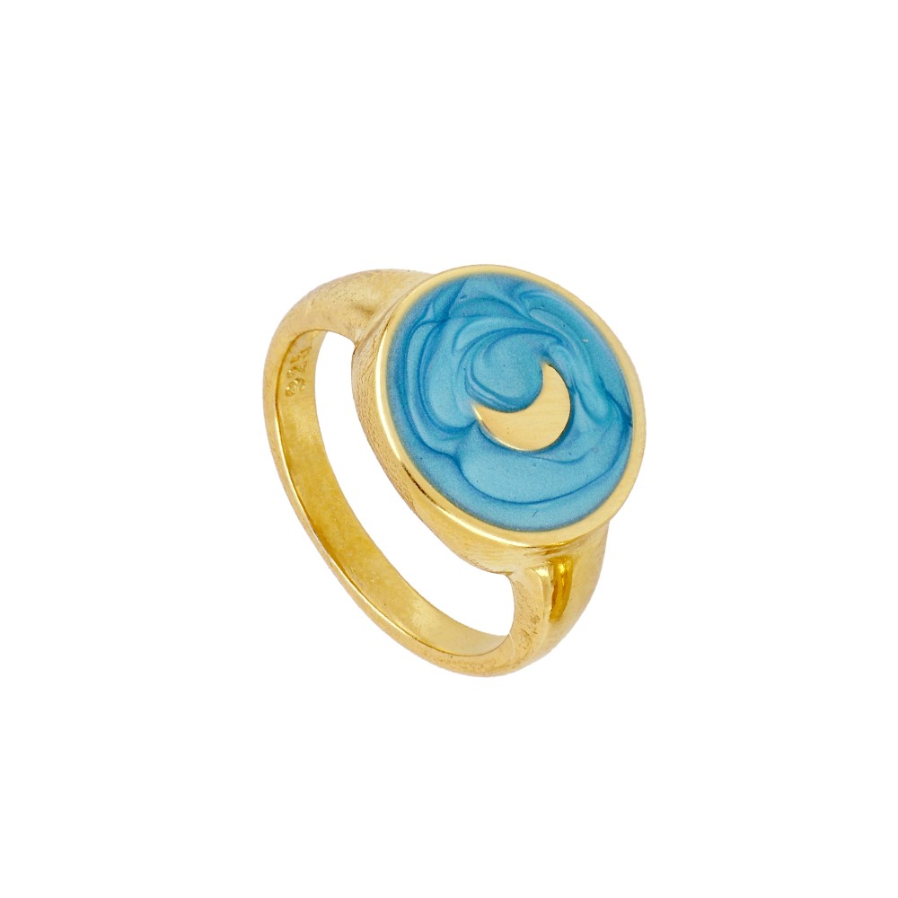 Summer Moon Gold Ring