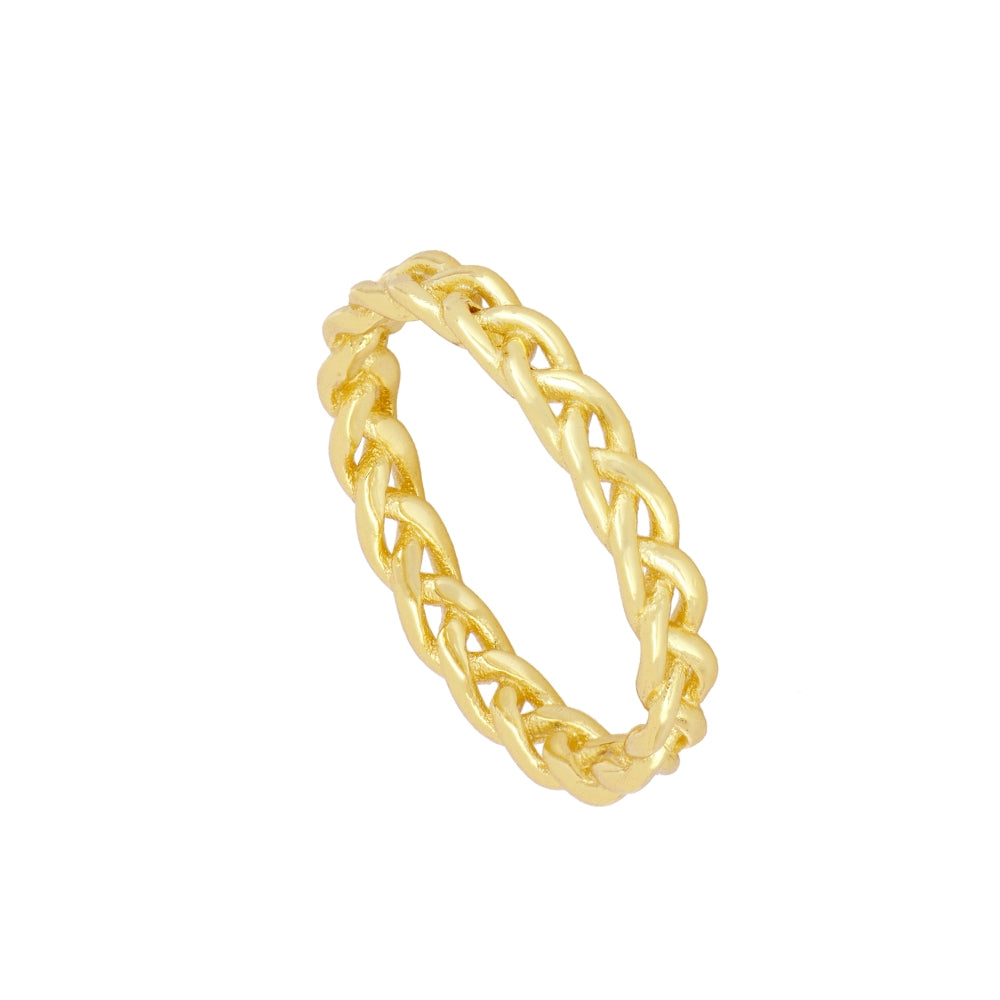 Gold Braid Ring