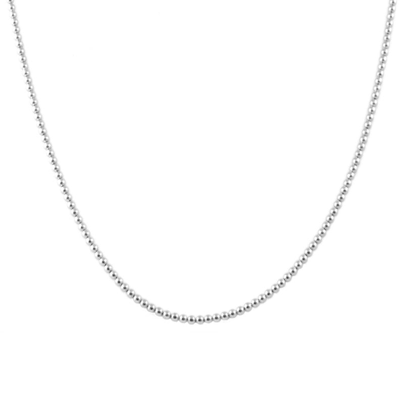 Bolita Silver Necklace