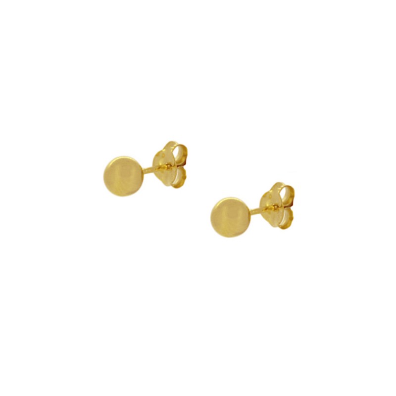 Gold Bolita Earrings