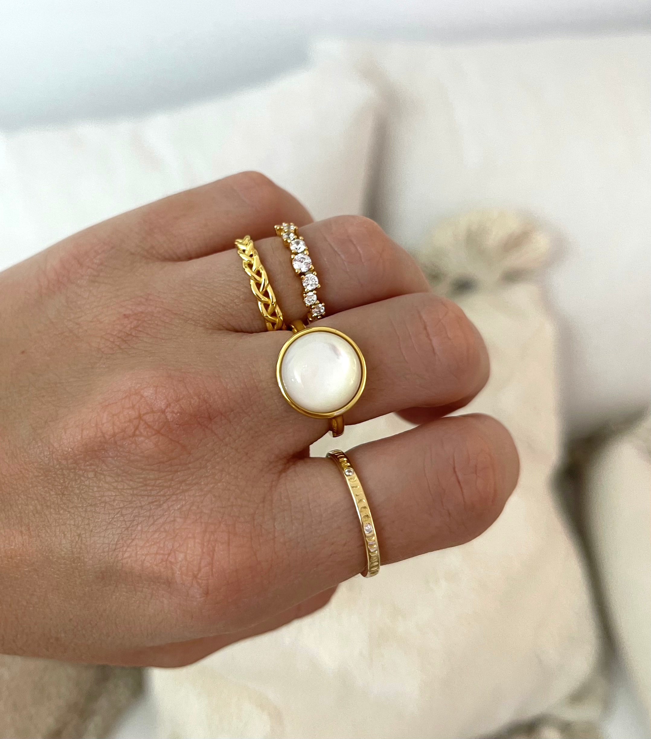 Gold Braid Ring