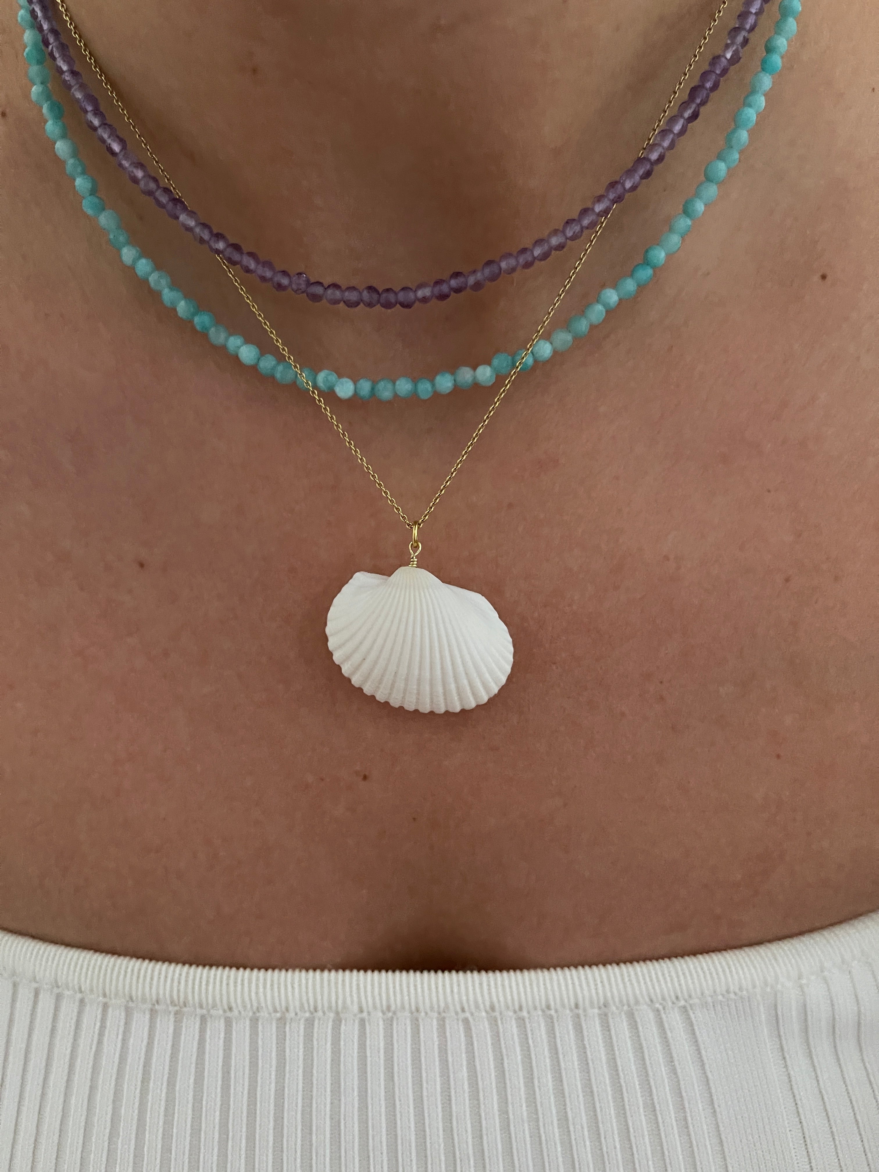 Alis Aqua Gold Necklace