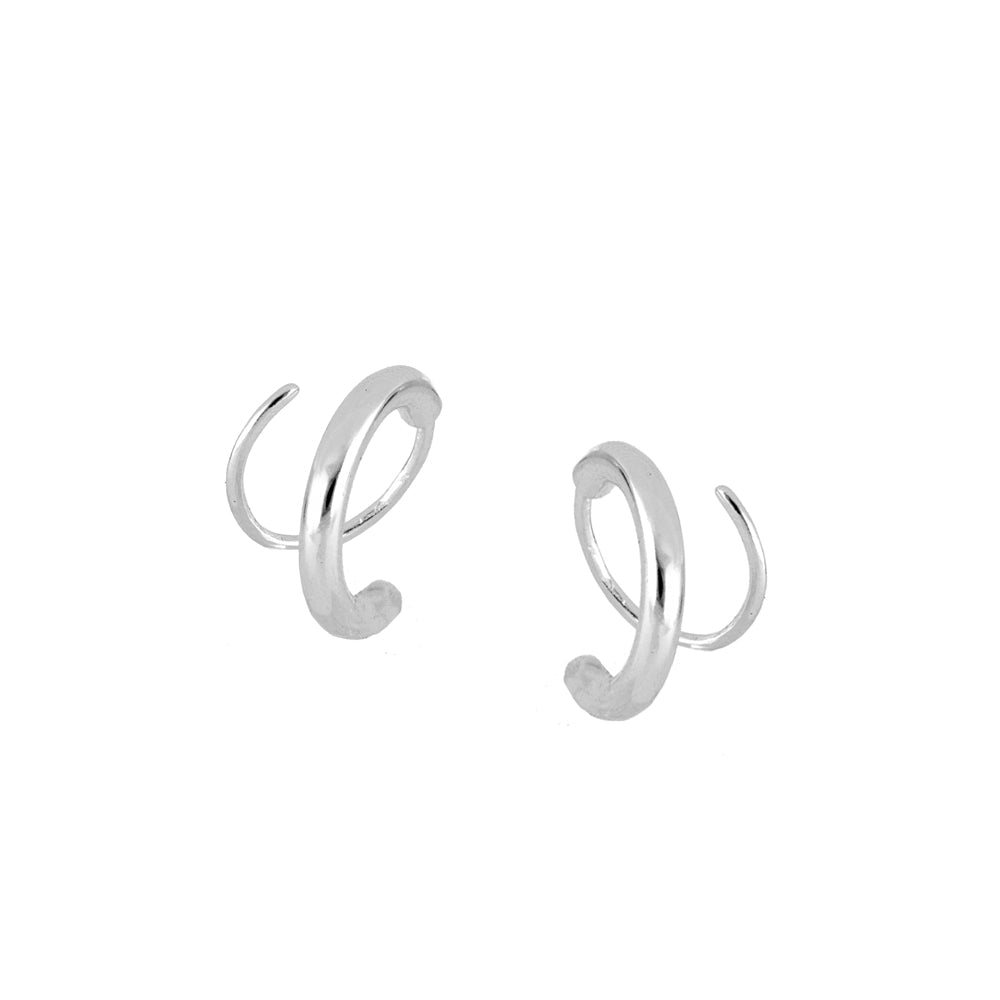 Salle Silver Earrings