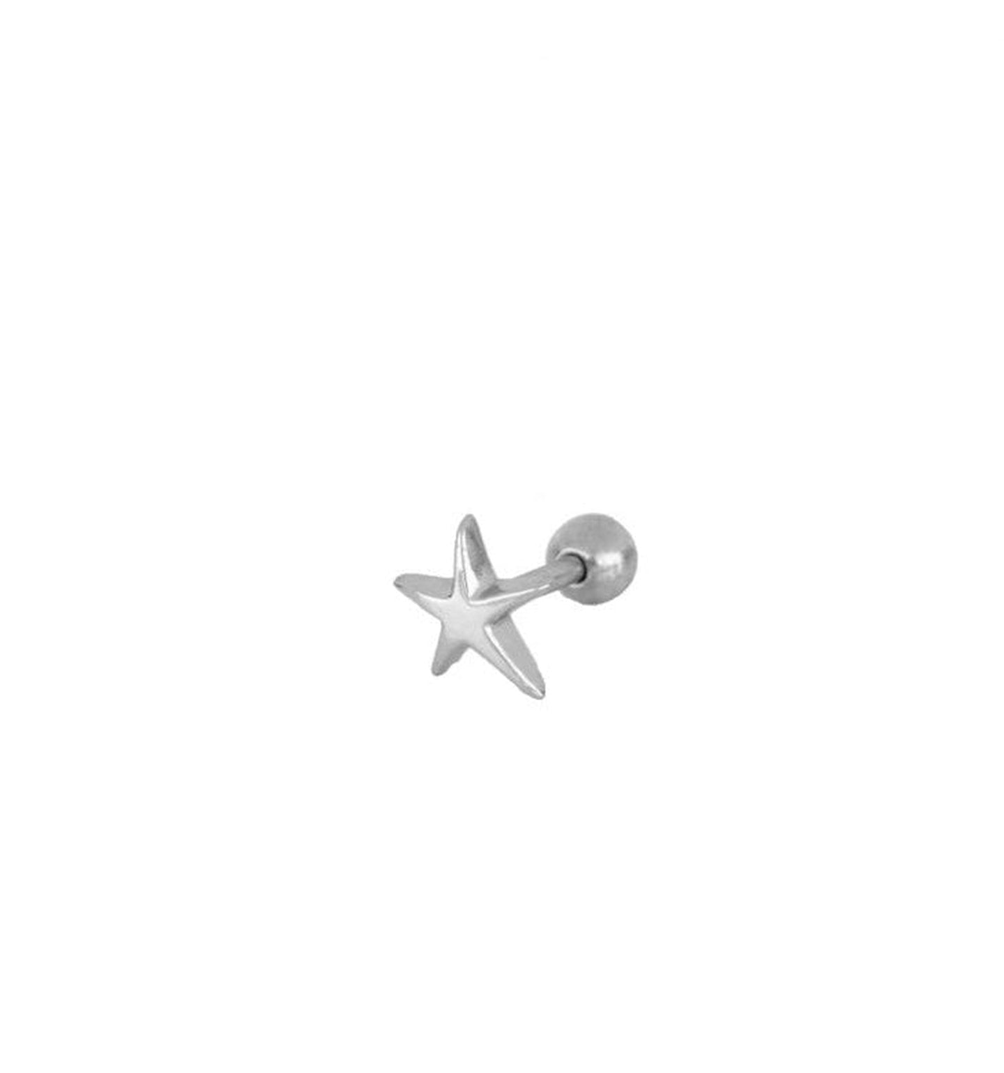 Sally Star Silver Piercing