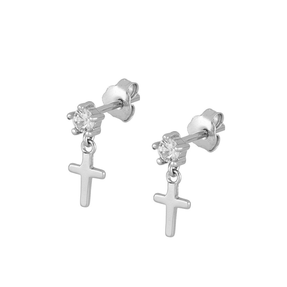 Cros Lia Silver Earrings