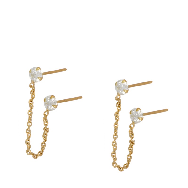 Pendientes Chiara Gold