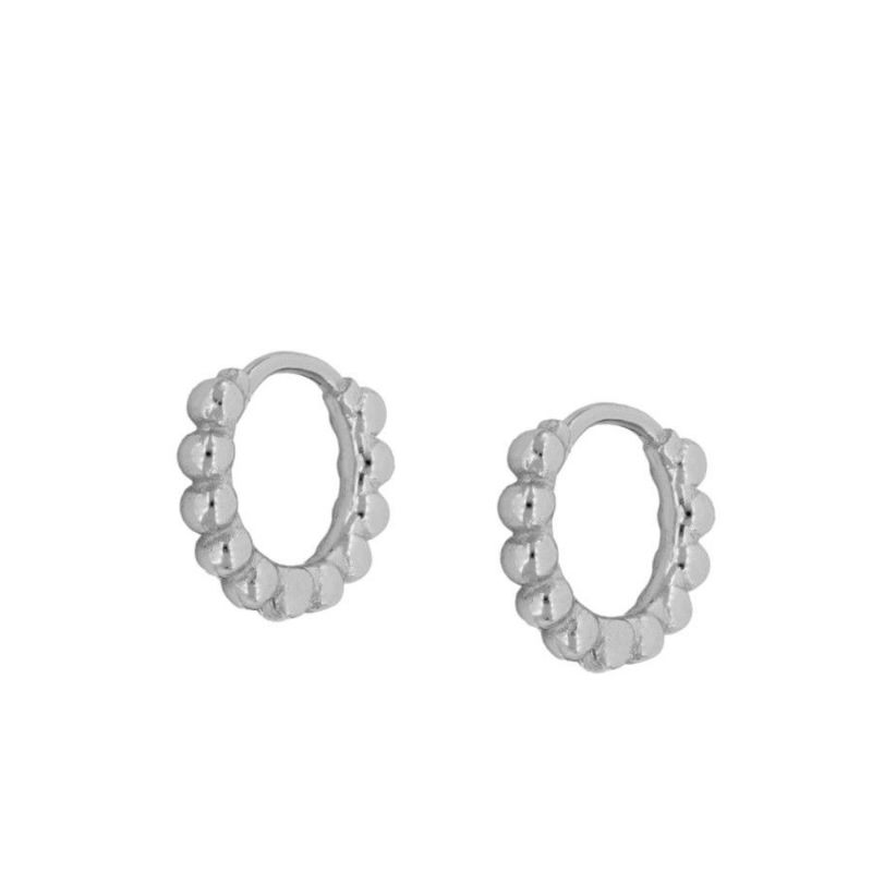 Delta Silver Earrings