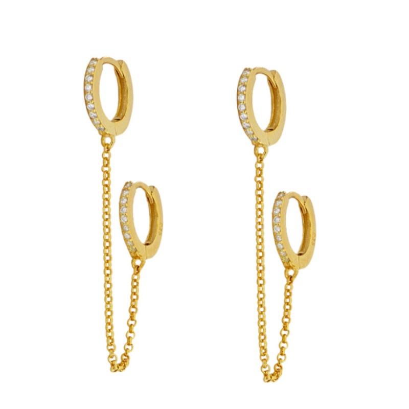 Pendientes Mabel Gold