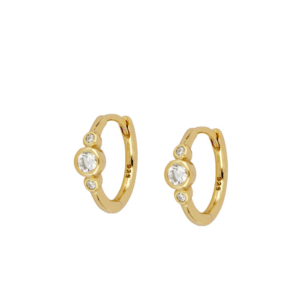 Arya Gold Earrings