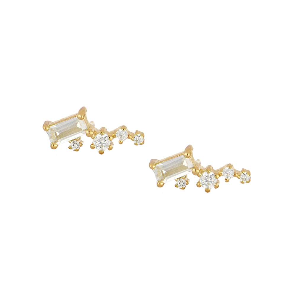 Pendientes Tiara Gold