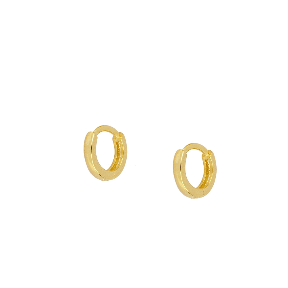 Super Tiny Croix Gold Earrings