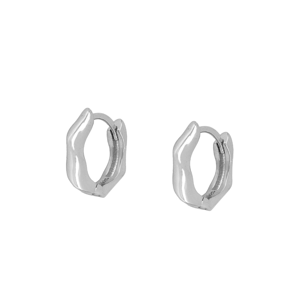 Sam Silver Hoop Earrings