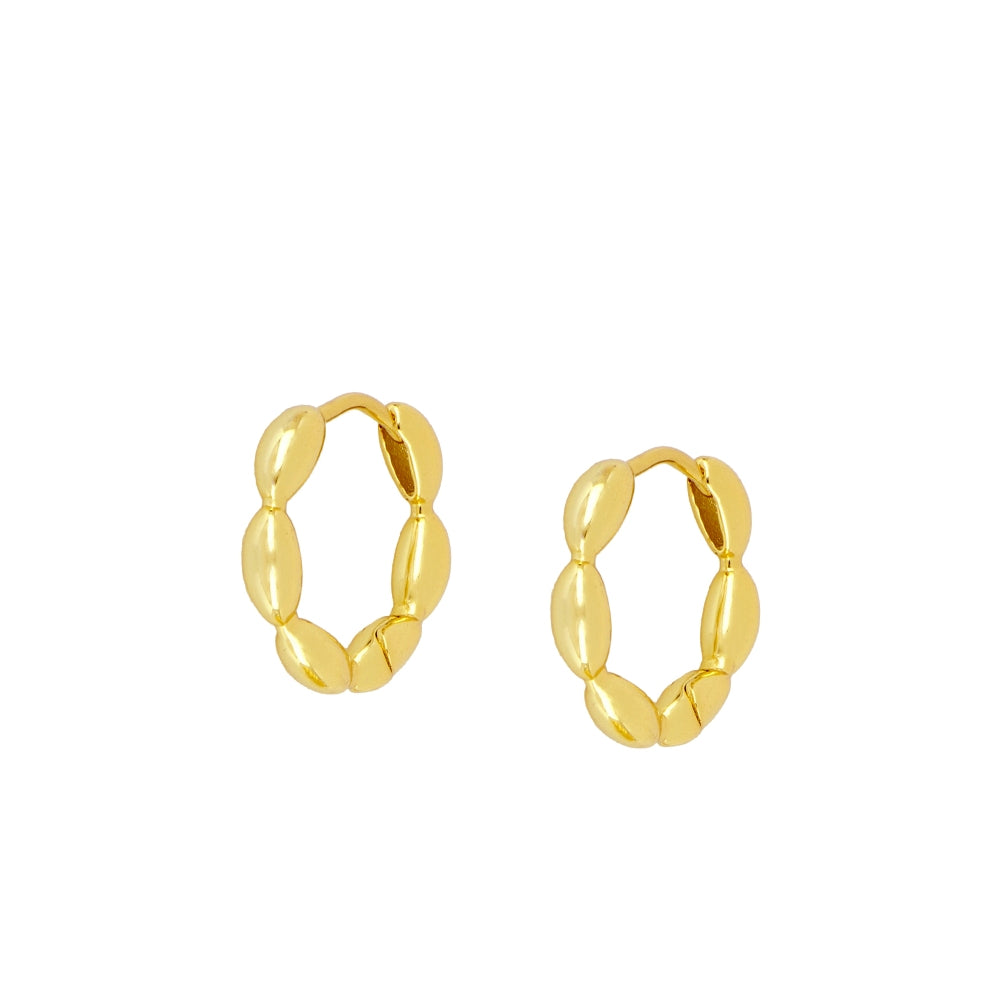 Gala Gold Hoop Earrings