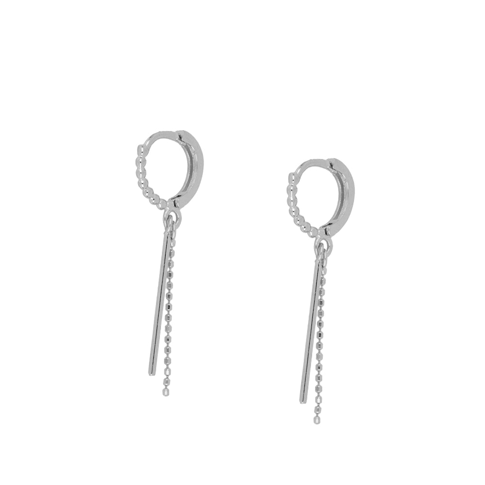 Bassy Silver Earrings