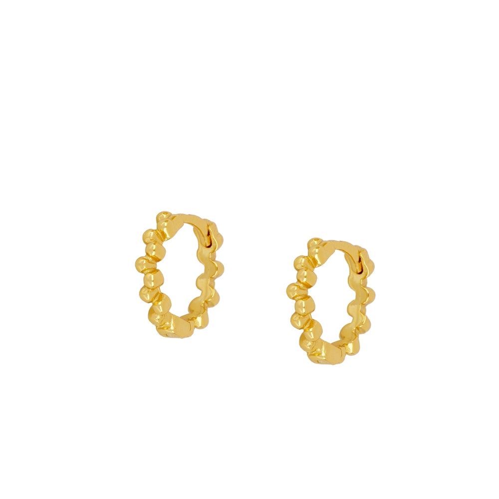 Cate Gold Hoop Earrings