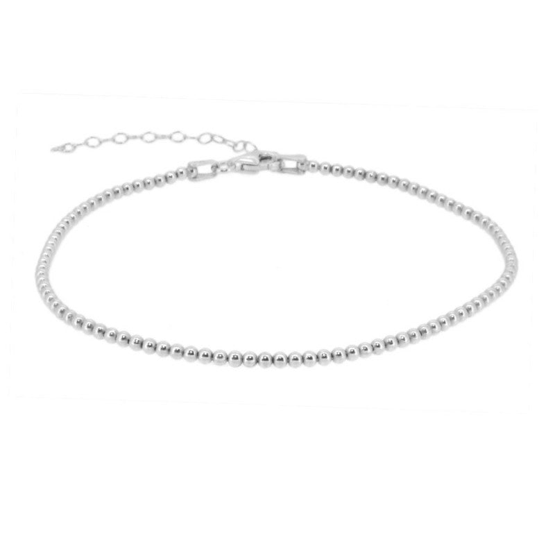 Lucie Silver Anklet