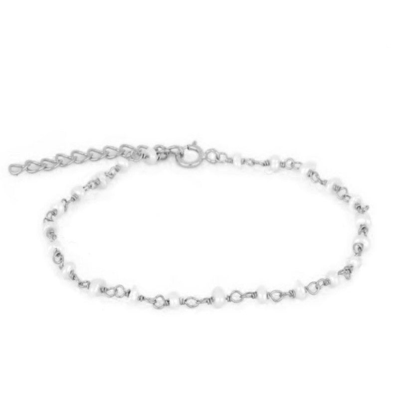 Celine Silver Anklet