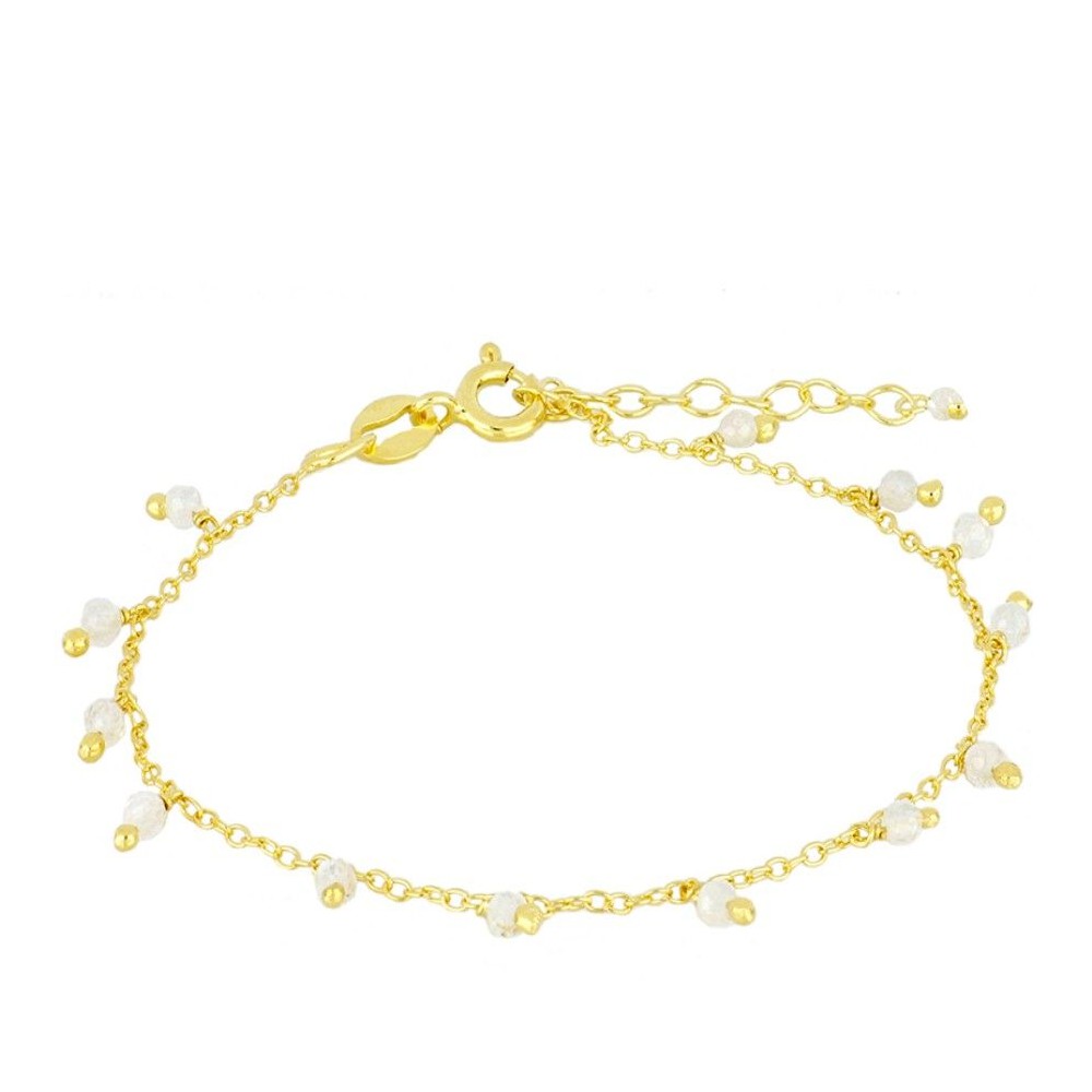 Amazonas White Gold Anklet