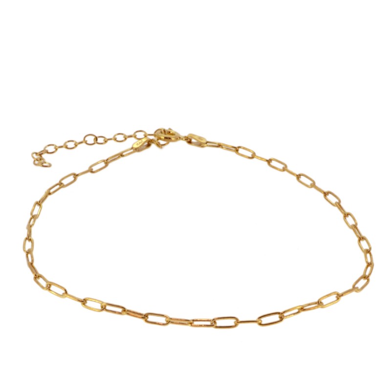 Tobillera Chain Gold