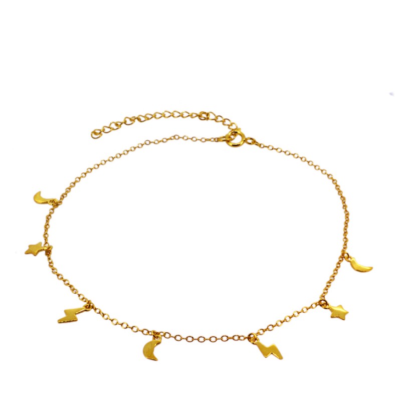 Galaxi Gold Anklet