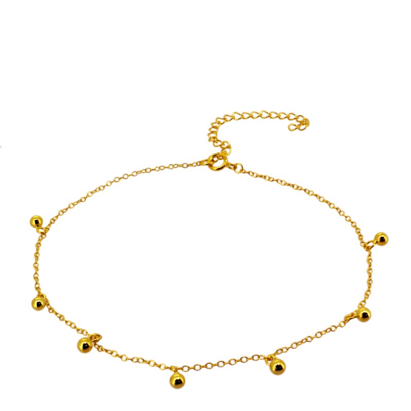 Noelle Gold Anklet