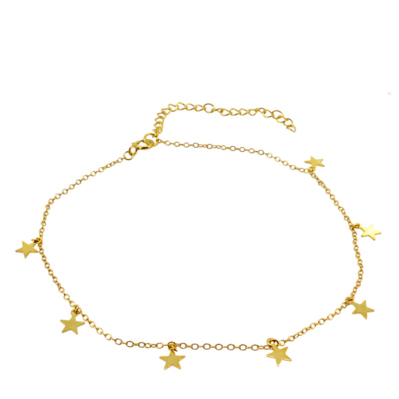 Star Gold Anklet